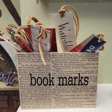 Book Spine Bookmarks