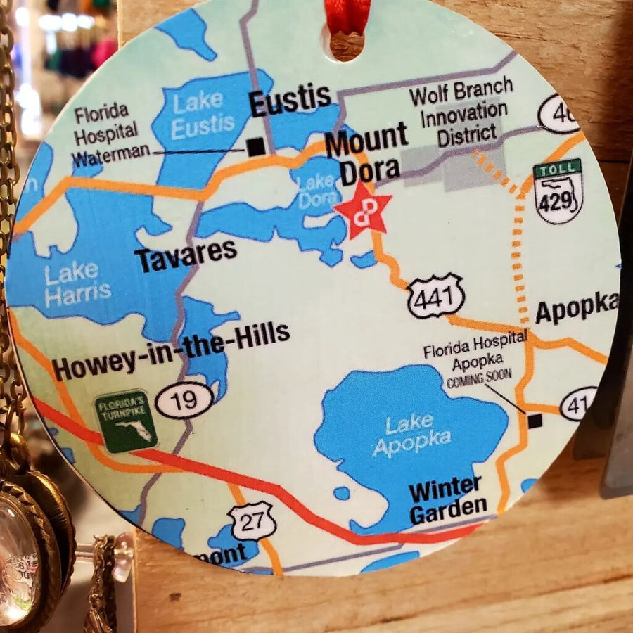 Mount Dora Map Round
