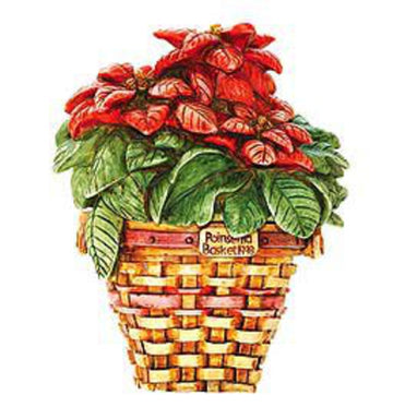 Poinsettia Basket Retail $55.00 SALE $40.00