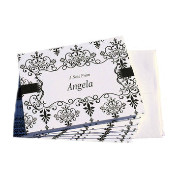 Damask Note Cards