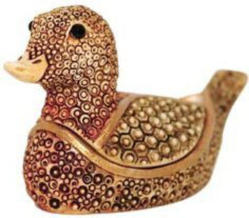 Tweed Duck Harmony Kingdom Box Figurine MARV LE