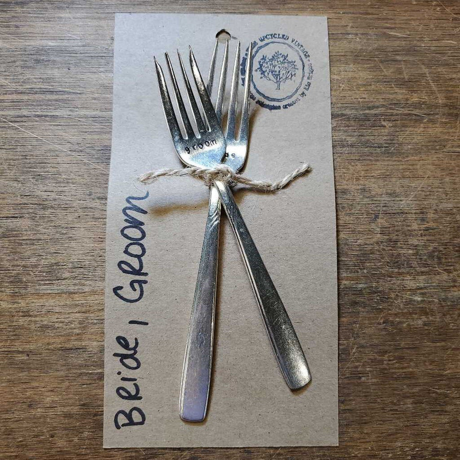 Flatware Bride & Groom Fork