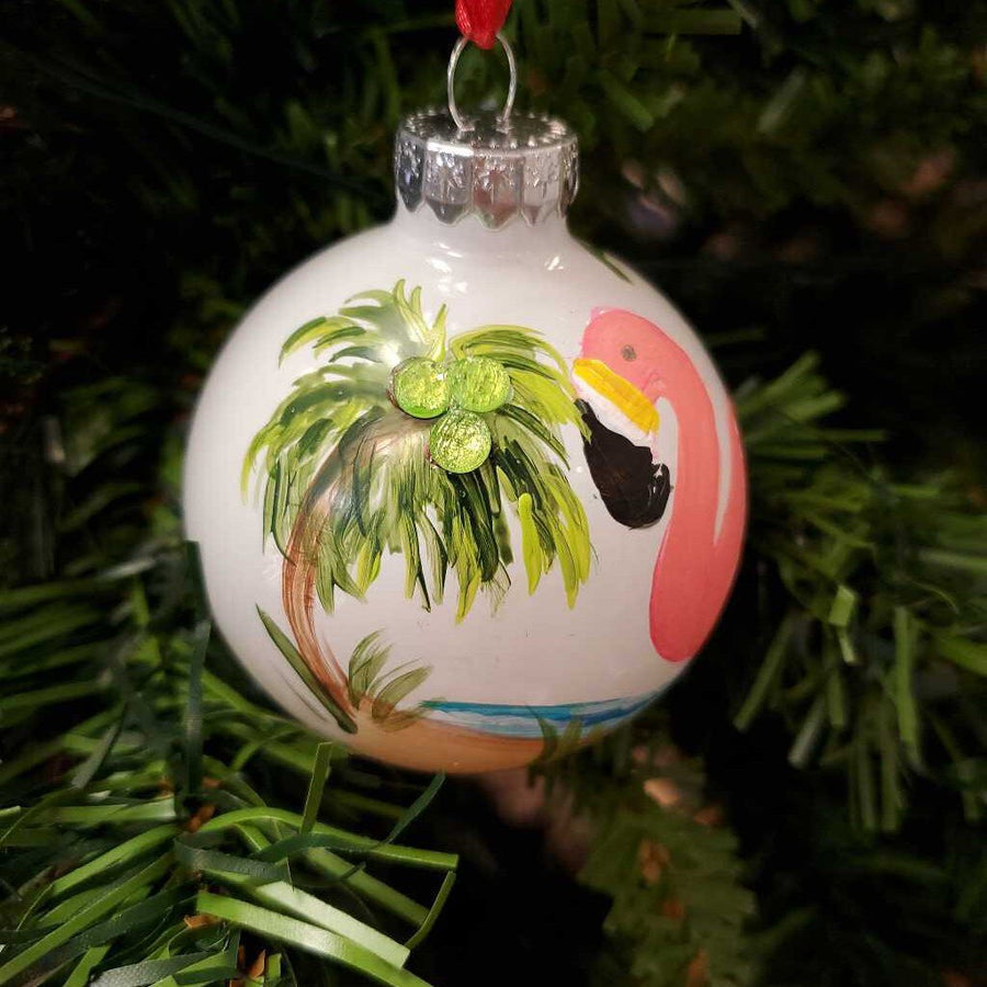Ornament Small Flamingo
