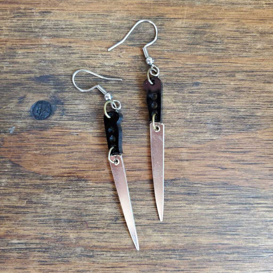 Knife Earrings