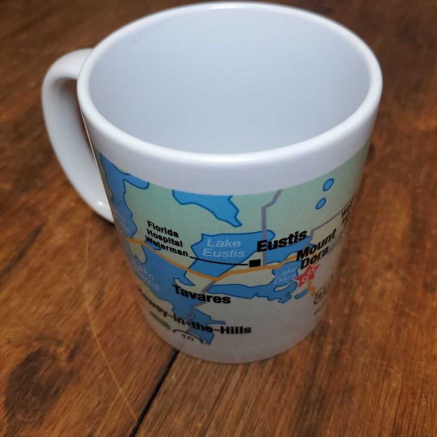 Mount Dora Map Mug