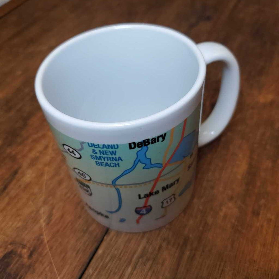 Mount Dora Map Mug