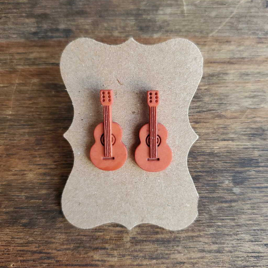 Guitar Earrings