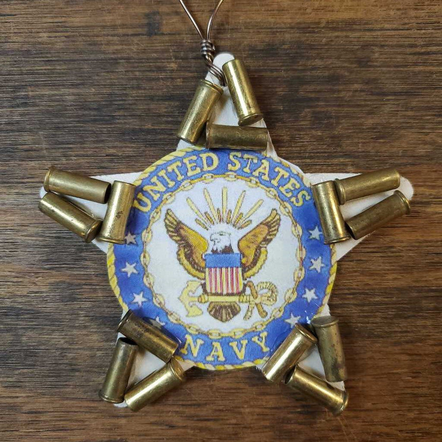 Bullet Ornament Navy