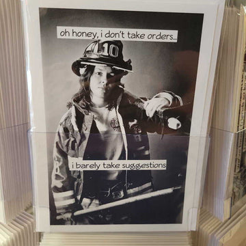 Greeting Card- Oh honey, I don't take orders (Terri Bemiss)