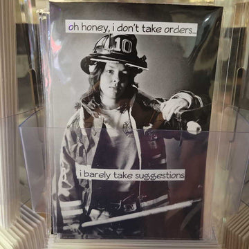Magnet- Oh honey, I don't take orders (Terri Bemiss)