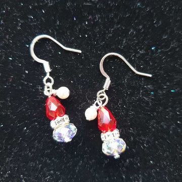 Santa Hat Earrings