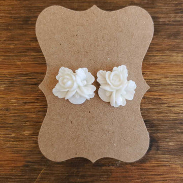 Triple Flower Earrings