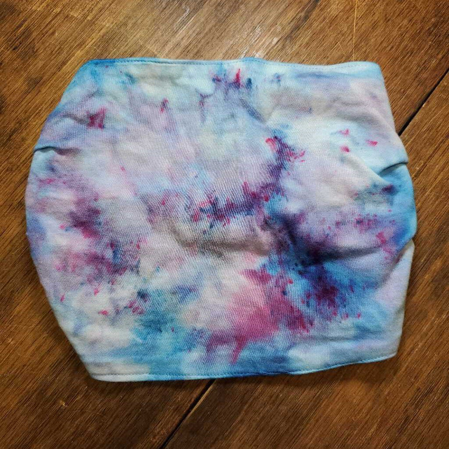 Ice Dyed Headband Expandable Baby Blue/Royal Blue