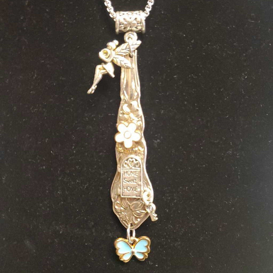 Silverware Fairy Necklace