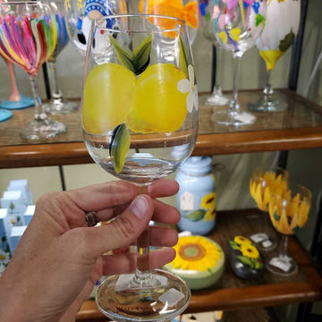 Wine Glass Lemons