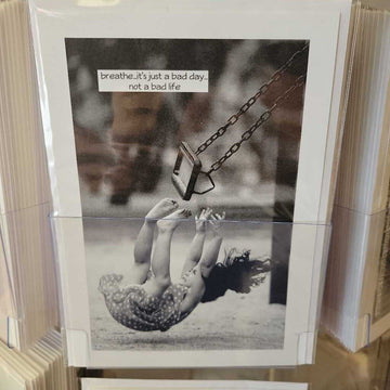 Card - Breathe It's Just A Bad Day