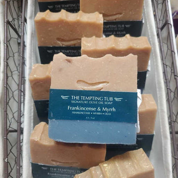 Frankincense and Myrrh Grande Bar Soap