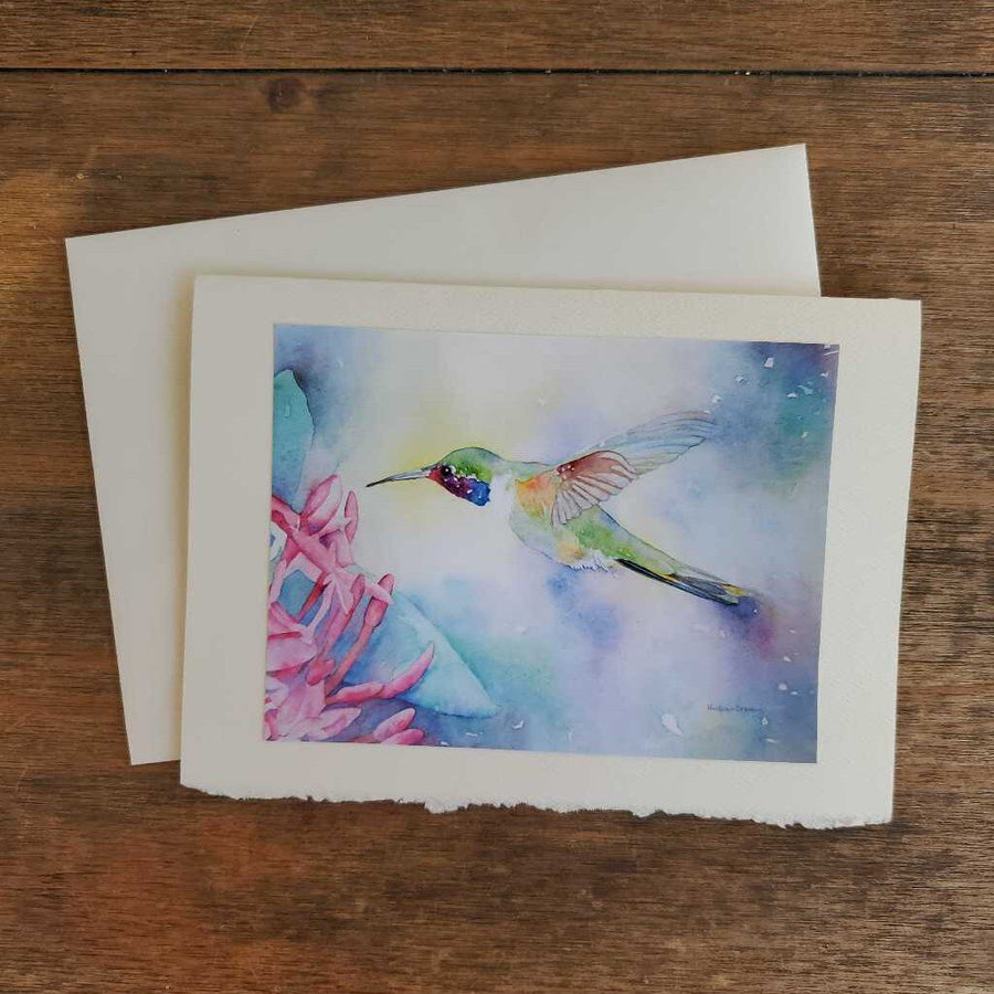 Terri's Hummingbird Card