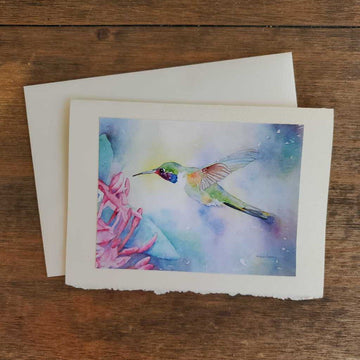 Terri's Hummingbird Card