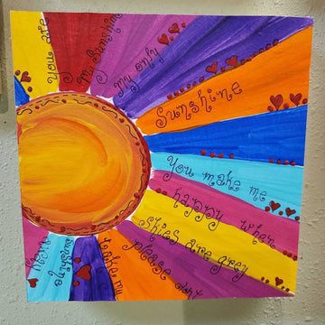 Sunshine Plaque Large