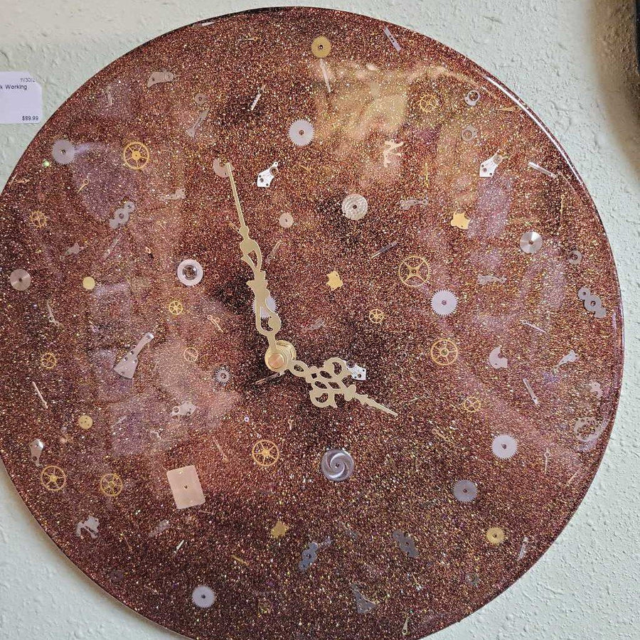 Steampunk Working Clock