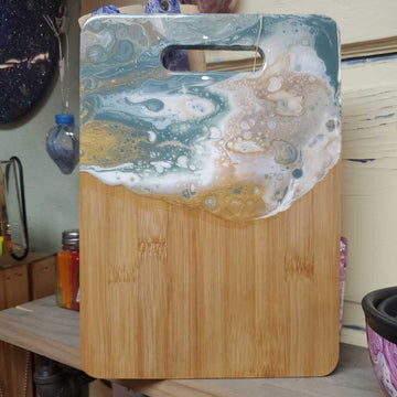 Acrylic Pour Cutting Board Small