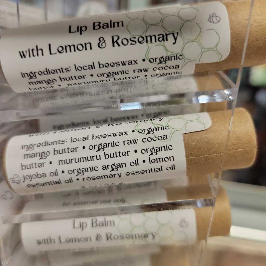 Organic Lip Balm Lemon & Rosemary