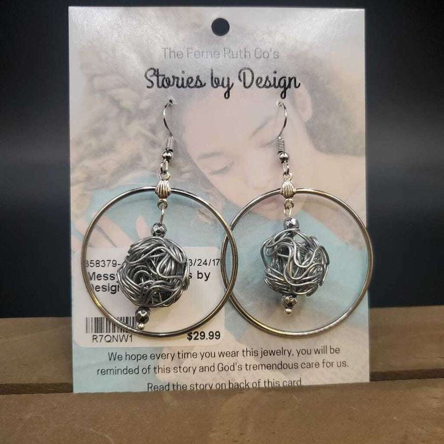 Messy Life Stories by Design Earrings
