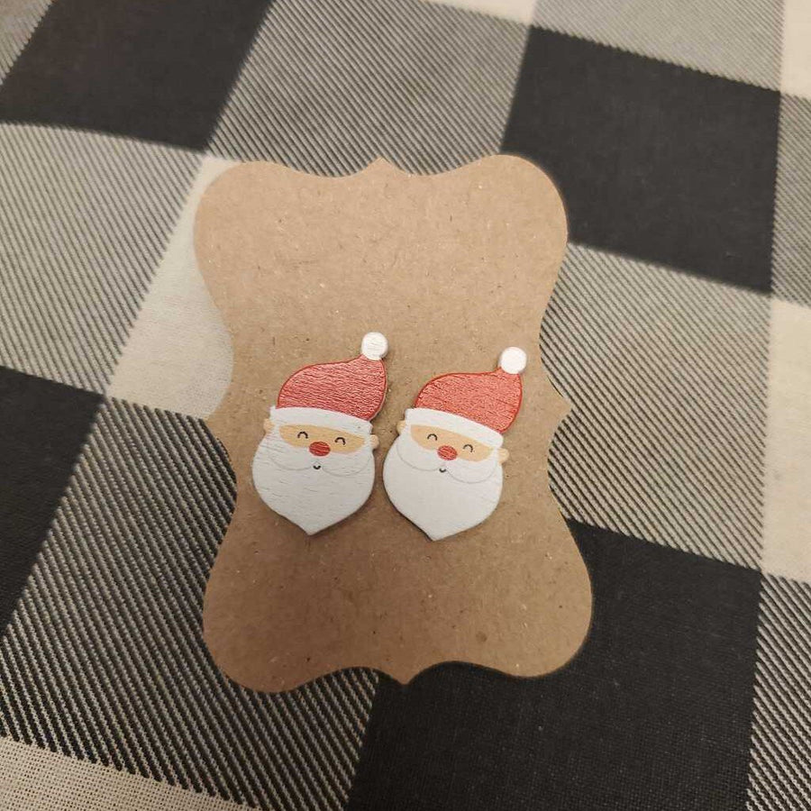 Santa Earrings