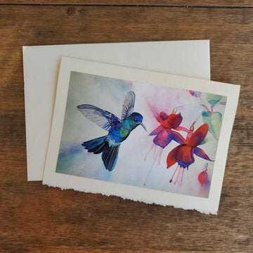 Zona's Hummingbird Card