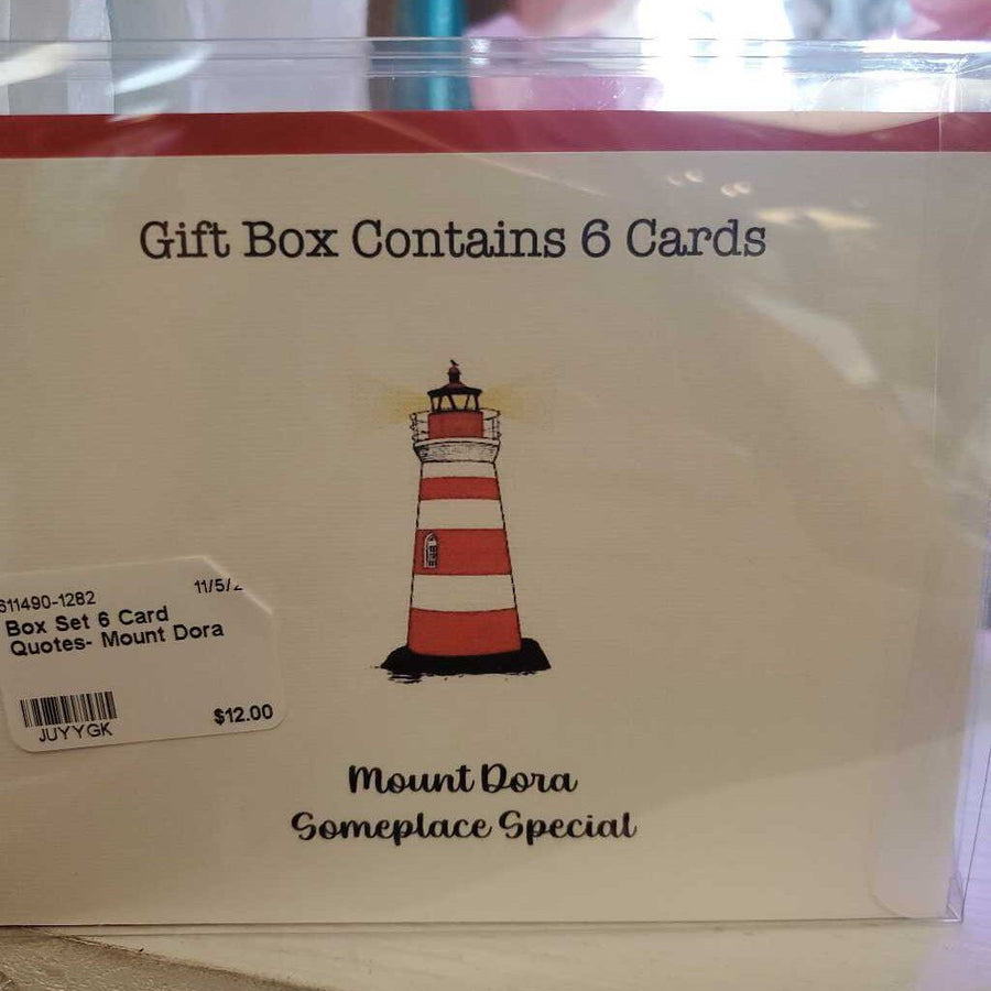 Box Set 6 Card Quotes- Mount Dora