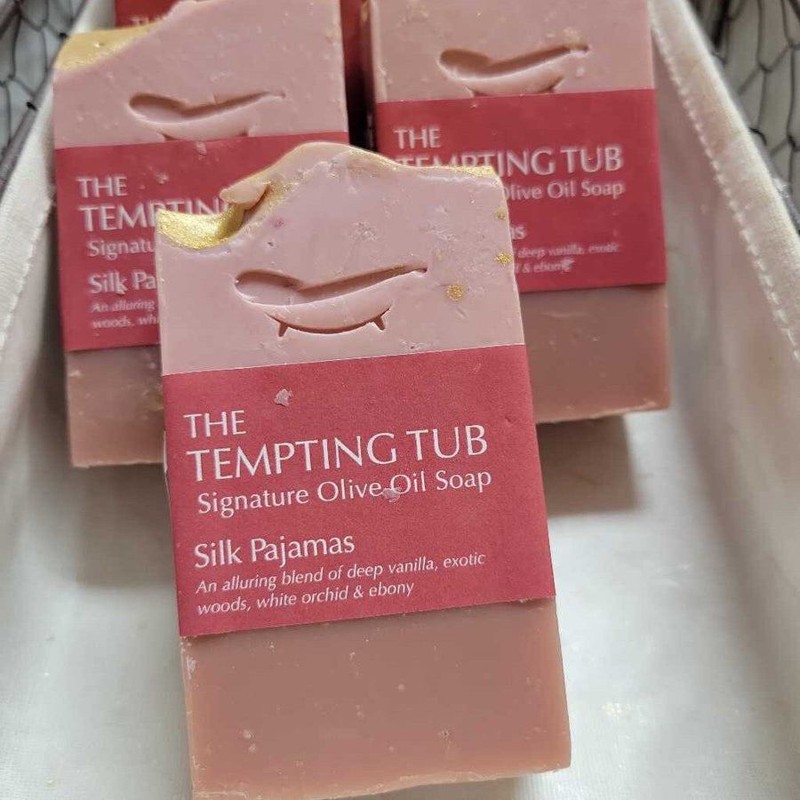 Silk Pajamas Grande Bar Soap