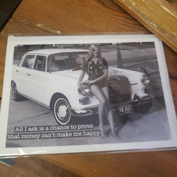 Greeting Card- All I Ask Is a Chance