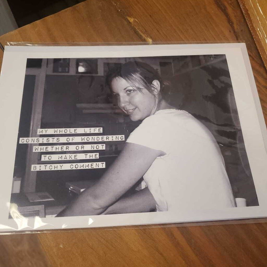 Greeting Card- My whole life consists