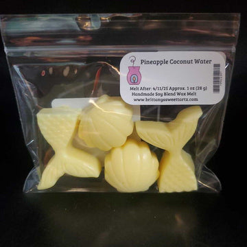 Mermaid Tails & Small Seashells- Pineapple Coconut Water