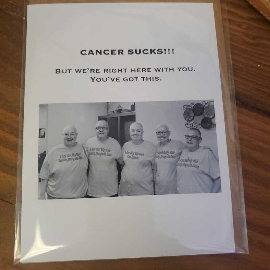 Greeting Card-Cancer sucks