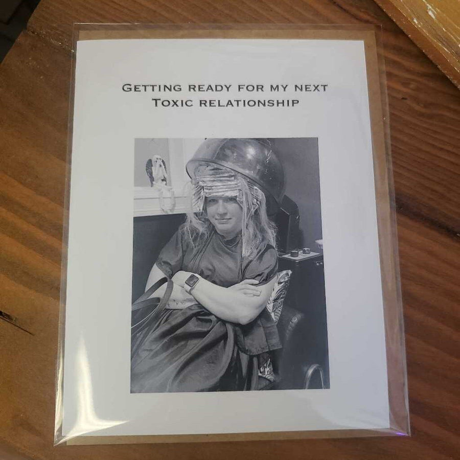 Greeting Card-Getting ready for my next