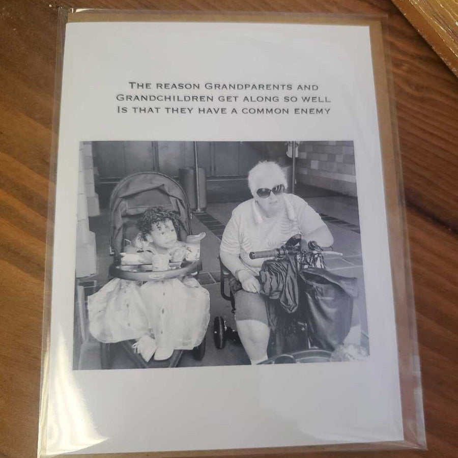 Greeting Card- The reason grandparents