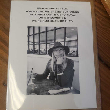 Greeting Card- Women are angels