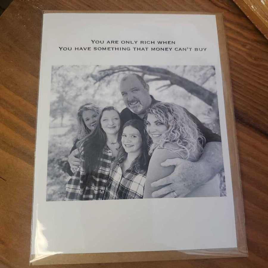 Greeting Card- You’re only rich