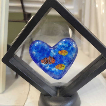Corazones (Hearts) Lg Blu/Fish