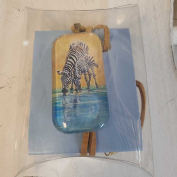 Wearable Art Zebra Watering Hole