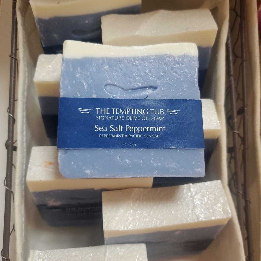 Sea Salt & Peppermint Grande Bar Soap