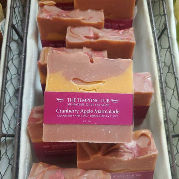Cranberry Apple Marmalade Grande Bar Soap