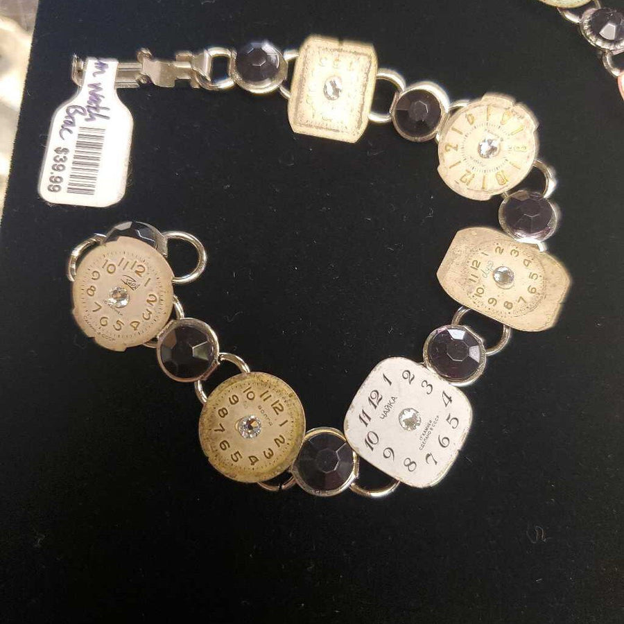 Steampunk Watch Face Bracelet