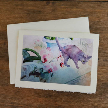 Sophie's Orchids Card