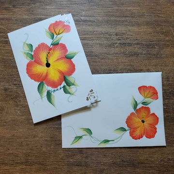Hibiscus Card