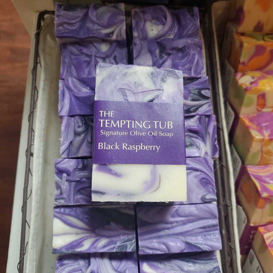Black Raspberry Grande Bar Soap