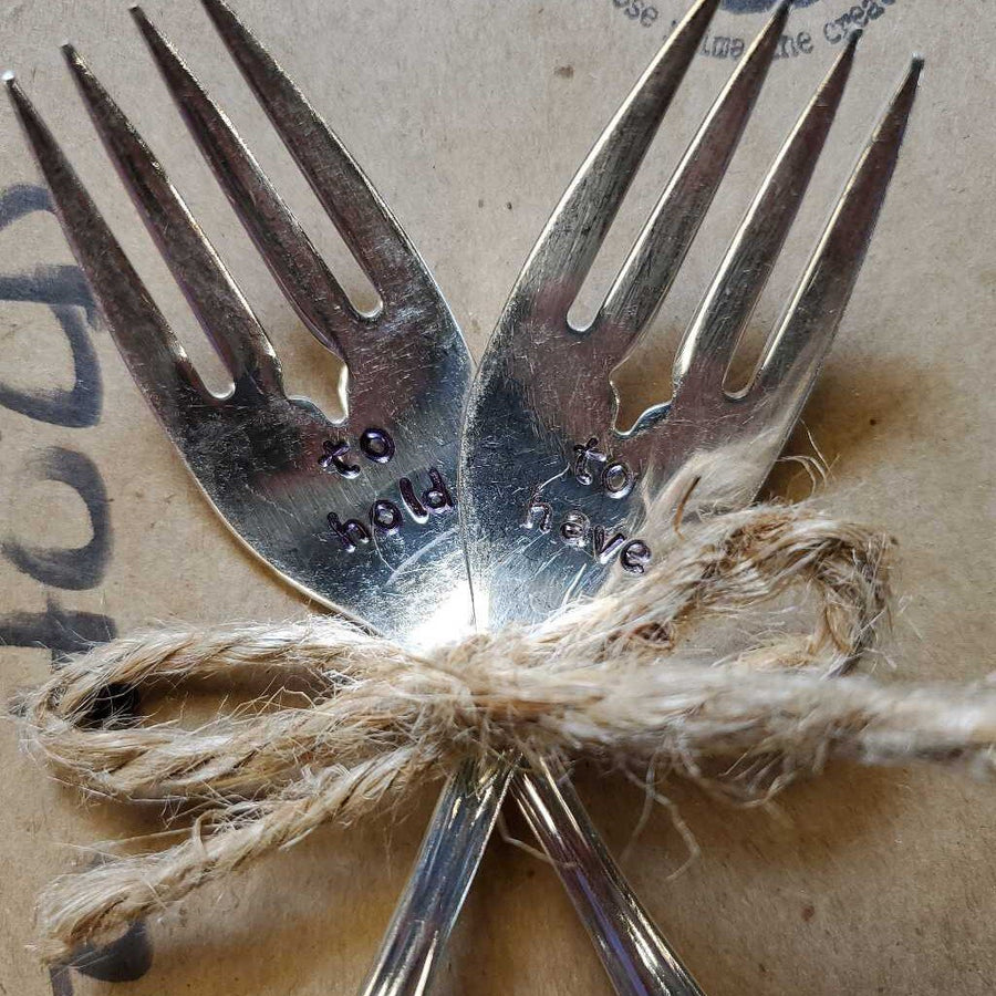 Flatware To Have and To Hold Fork Set