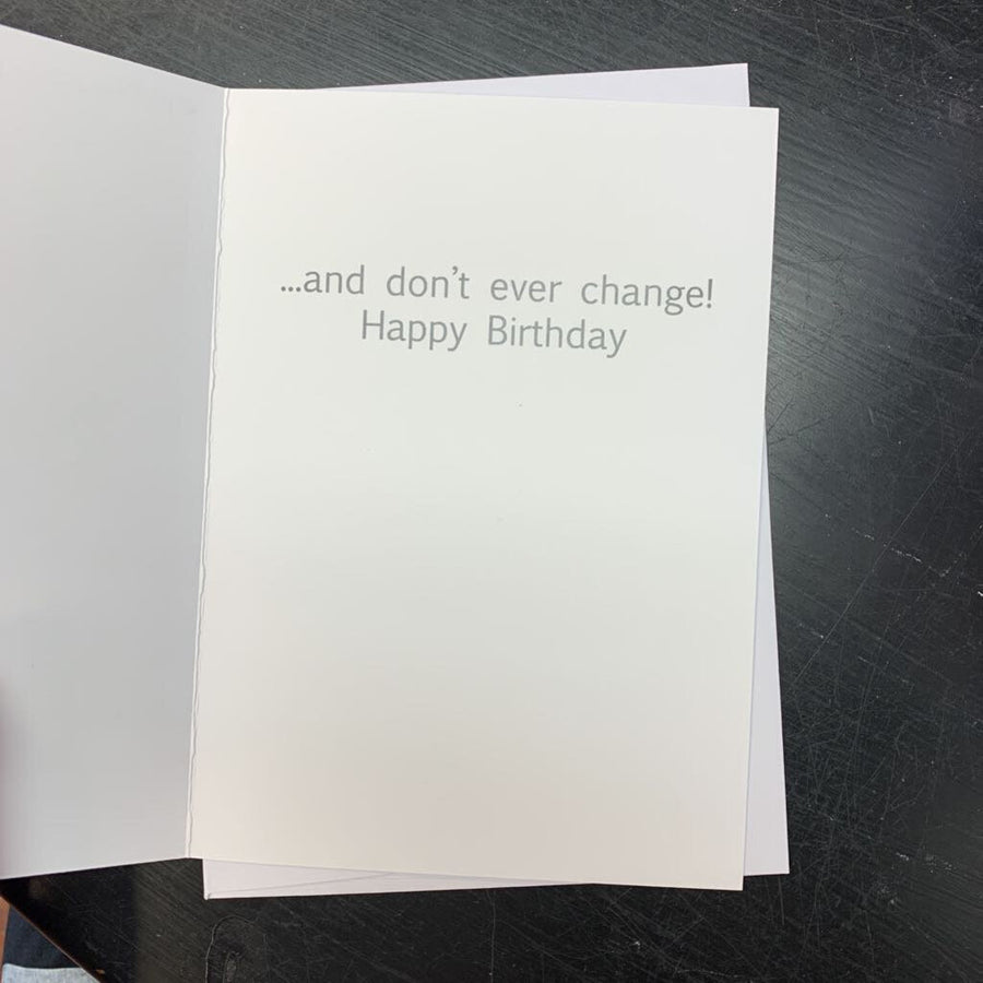 Embrace The Glorious Mess...Card Birthday